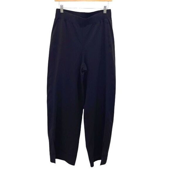 Lululemon Pants - Lululemon Womens Flat Front Stretch Pocket Pull-On Track Pants Black Size Medium